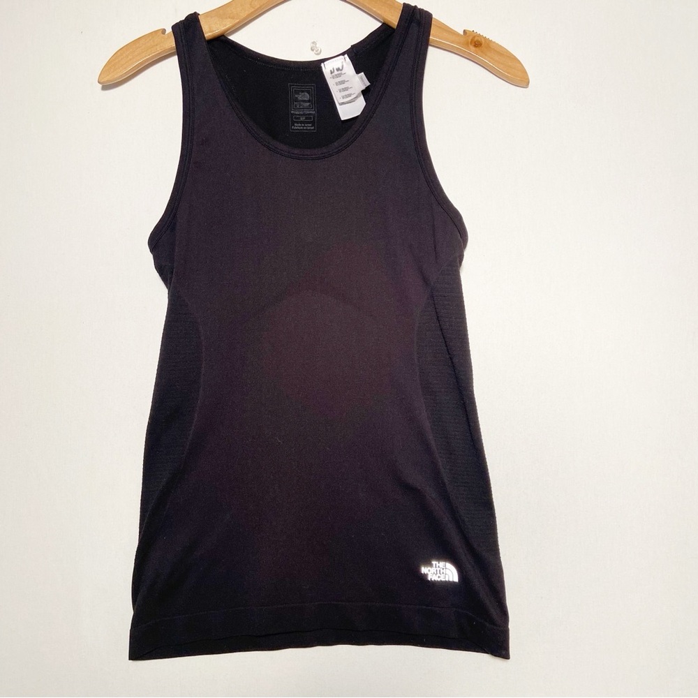 The North Face Women Black Tank‎ Top Workout Size Small Flight Series Vapor Wick